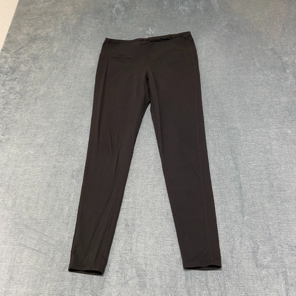 Athleta Leggings Womens Medium Black High Waisted Running Yoga Gym Sports Wear